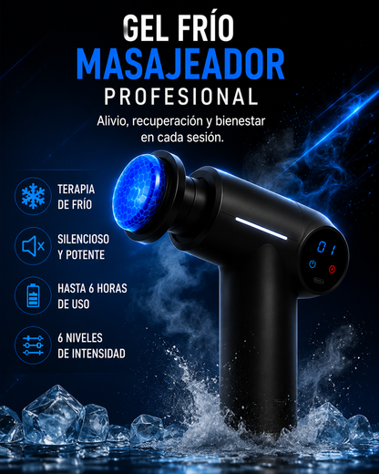 PISTOLA DE MASAJES FRIO / CALOR